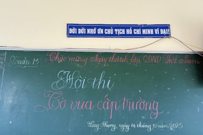 TRƯỜNG TIỂU HỌC ĐỨC LỢI TỔ CHỨC THI CỜ VUA CẤP TRƯỜNG