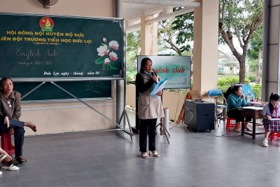 SINH HOẠT CÂU LẠC BỘ TIẾNG ANH