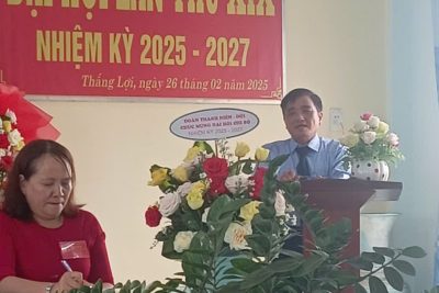 ĐẠI HỘI CHI BỘ TRƯỜNG TIỂU HỌC ĐỨC LỢI NHIỆM KỲ 2025-2027