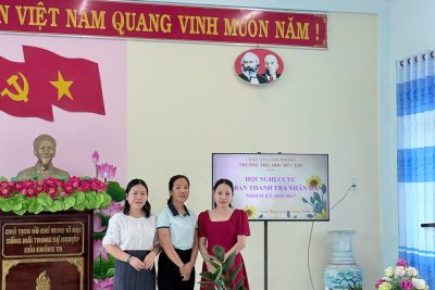 Trường Tiểu học Đức Lợi bầu Ban thanh tra nhân dân