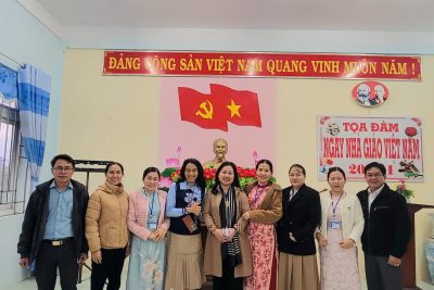 ĐOÀN KIỂM TRA CỦA SỞ GIÁO DỤC VÀ ĐÀO TẠO TỈNH QUẢNG NGÃI LÀM VIỆC TẠI TRƯỜNG TIỂU HỌC ĐỨC LỢI
