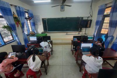 TỔ CHỨC THI IOE CẤP XÃ NĂM HỌC 2025 – 2026